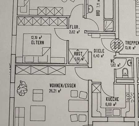 3-Zimmer-Wohnung in Möckmühl-Ruchsen, 80m² mit Keller und Carport, ab 01.05.