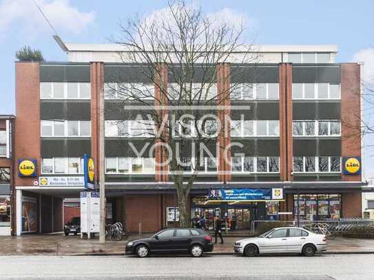 Büro mit Dachterrasse in Uhlenhorst