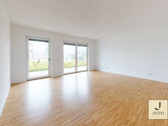 Moderne 2-Zimmer-Neubauwohnung mit Fußbodenheizung und Terrasse