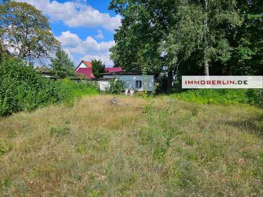 IMMOBERLIN.DE - Idyllisches teilbares Baugrundstück in sehr wohnlicher Lage