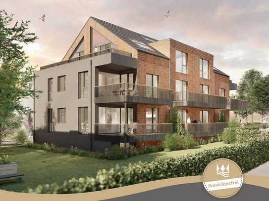 Attraktive Terrassenwohnung im Neubauprojekt "Die Glücksburg"