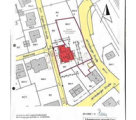 Baulücke in Reutlingen-Wannweil mit 2 Grundstücken von insgesamt 1075m²