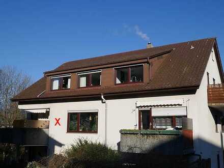 SCHORNDORF- CHARMANTE 3ZI.-OG ETW. IN GUTER LAGE MIT SONNIGEM BALKON UND STELLPLATZ