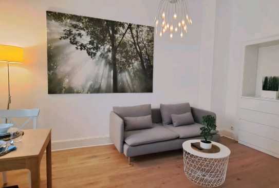 Fully furnished, two-room apartment in Frankfurt city center (near Zeil)