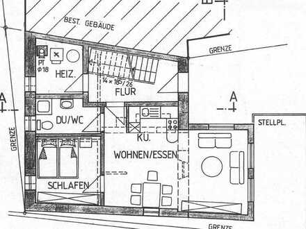 Freundliche und gepflegte 2-Raum-EG-Wohnung als Büro / an Pendler bevorzugt