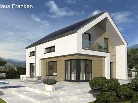 Wann genießen Sie ihr neues Panoramahaus mit großen Fenstern in Großhabersdorf