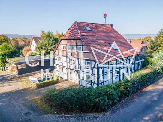 Idyllisches Zwei-/Dreifamilienhaus in Waldrandlage - Wohnen oder Vermieten in Hameln, Bannensiek!