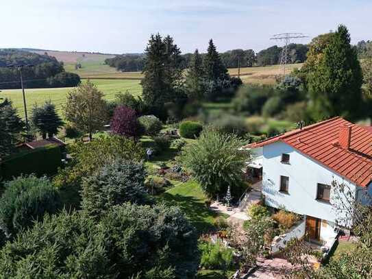 Schickes Einfamilienhaus in traumhafter Lage auf großem Grundstück mit Panoramablick in Zwickau