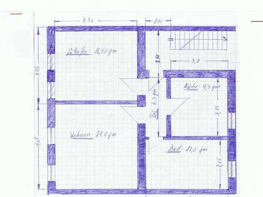 Renovierte 65 qm Etagenwohnung in Mönchengladbach-Schrievers