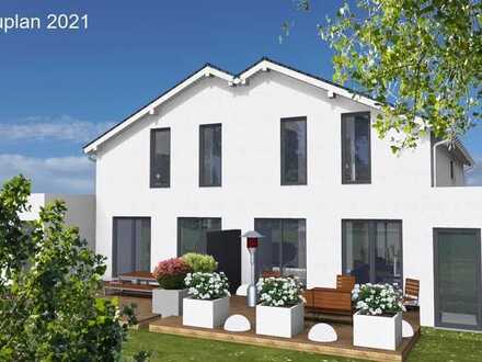 Moderne Doppelhaushälfte in ruhiger Lage, mit schönem Garten und guter Anbindung