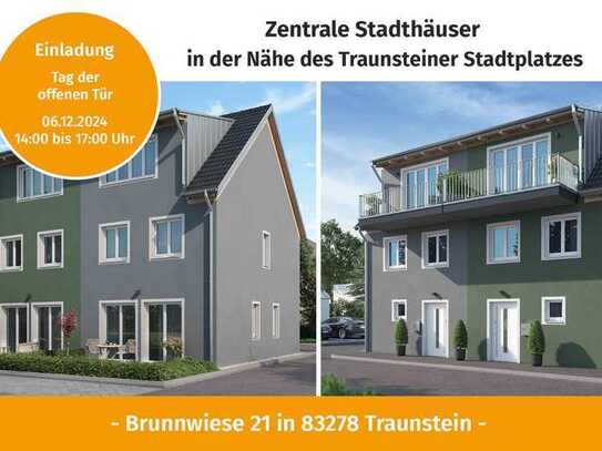 BW21 - Zentrales Reihenmittelhaus mit eigenem Parkplatz-Grundstück