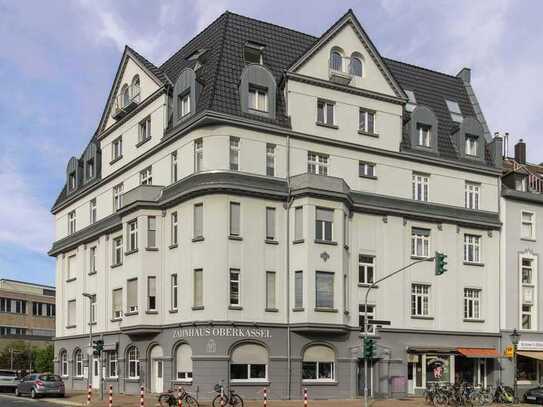 Provisionsfrei! Lichtdurchflutete Maisonettewohnung mit Balkon im beliebten Oberkassel