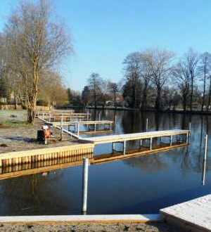 Wassergrundstück Bootshaus mit Werkstatt, Vereinsheim/Imbiss, Lagerhalle, Steganlage Dahme