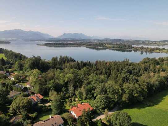 Traumhaftes Doppelhaus in Breitbrunn a. Chiemsee – 2 Min. zum See