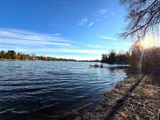 Einzigartiges Grundstück am Privatsee zum Erfüllen Ihrer Bauträume