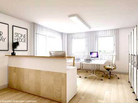 Neubau: Gewerbeeinheit in einem Wohn- und Geschäftshaus ideal für eine Praxis oder ein Büro