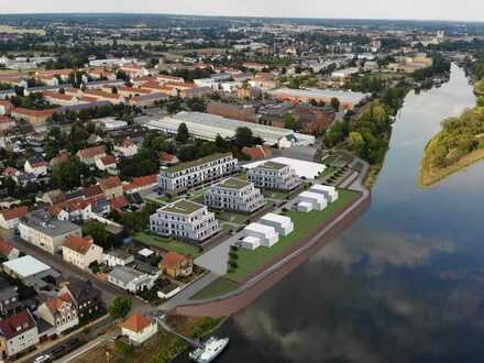 Baugrundstück am Stadthafen - in erster Reihe an der Elbe