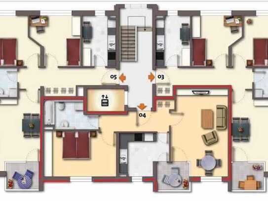 2-Raum-Wohnung im beliebten Stadtteil Adlershof