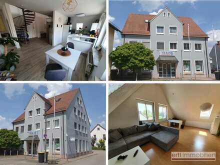 ...die ist BESONDERS - super schöne 2 Zi-GALERIE-Wohnung in zentraler Lage von Kornburg