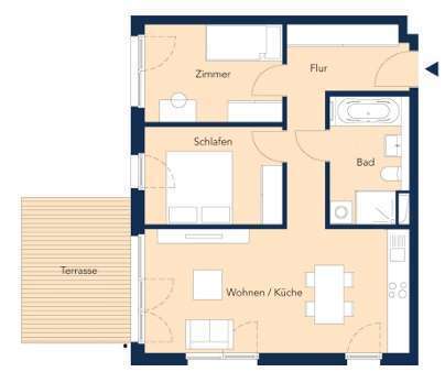 3-Zimmer-Erdgeschosswohnung mit Garten und Wasserblick in Köpenick