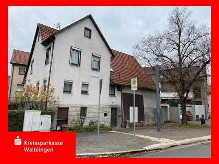 Weinstadt-Beutelsbach: "Handwerkerhaus" mit Scheunenanbau
oder "Bauplatz" - entscheiden Sie!