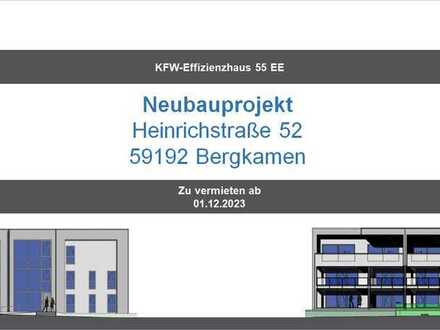 Exklusive, geräumige Single-Wohnung mit Balkon in Bergkamen