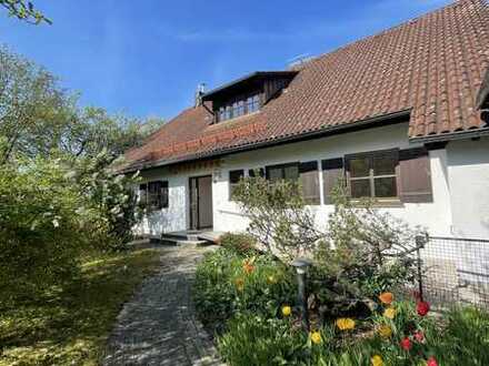 Vollunterkellertes Einfamilienhaus mit ca. 815 m² Grundstück Nä. Ammersee