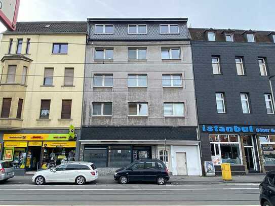 Duisburg - 2-Zimmer-Dachgeschosswohnung mit großzügiger Raumaufteilung und Fernblick über die City
