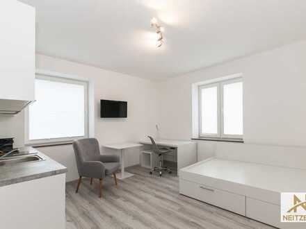 50 % auf die erste Monatsmiete! All-inclusive Premium Apartment! Modernes und voll möbliertes Studio
