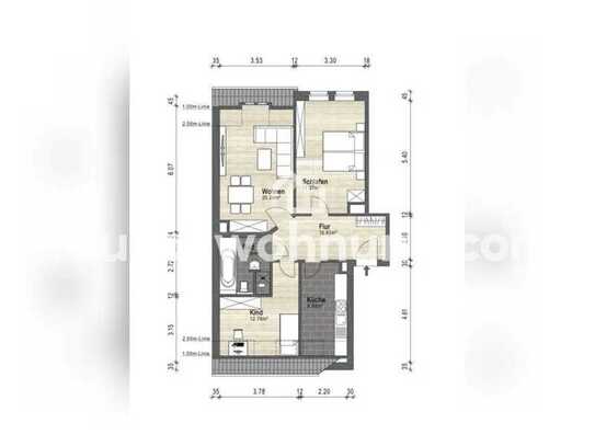 Tauschwohnung: WG geeignet 3-Raumwohnung