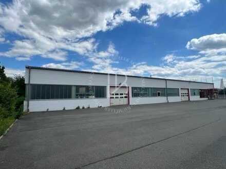 "BAUMÜLLER AG" - ca. 1.300 m² Hallenfläche - ebenerdig!