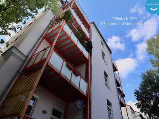 Balkon • 3-Zimmer • mitten auf dem Kaßberg • viel Sonne • jetzt anrufen