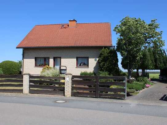 Ideales und gepflegtes Familienhaus mit liebevoll gestaltetem Garten und Weitblick in Beilrode