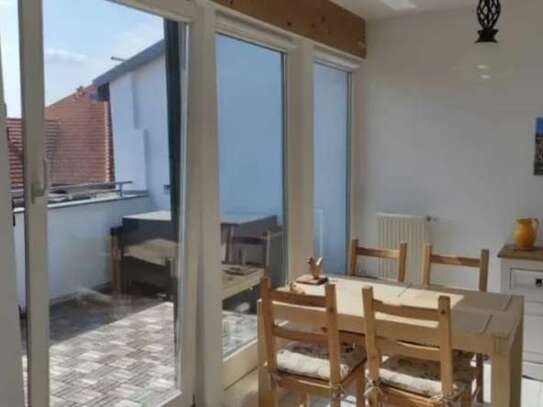 3 Raum Wohnung 64qm +Balkon+Garten+Wanne+Dachboden