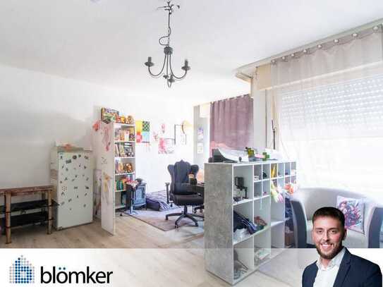 Blömker! Selbstnutzung oder Kapitalanlage: 1,5 Zimmer Wohnung mit Loggia in GE-Buer zu verkaufen!