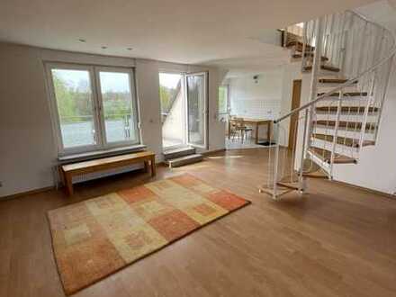Gepflegte Maisonette-Wohnung mit Balkon/Loggia, Garage und Gemeinschaftsgarten
