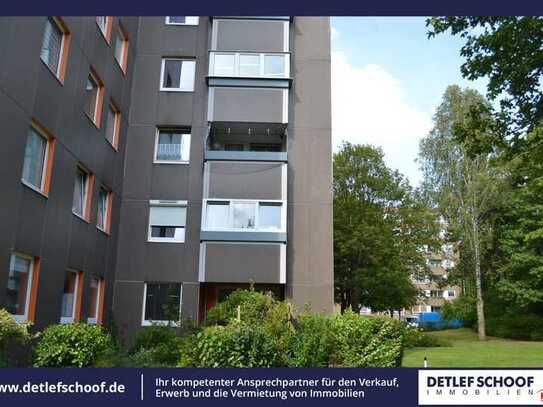 Modernisierte 3-Zimmerwohnung mit barrierefreiem Zugang in ruhiger Lage von Kiel-Mettenhof