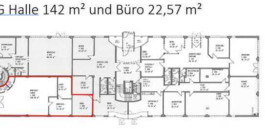 Heiz- und befahrbare 142 m² Lagerhalle mit Büroraum in Sinsheim-Dühren zu vermieten