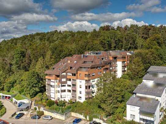 Großzügige 3,5-Zimmer-Wohnung mit Blick über Weil der Stadt