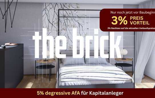 NEU: Helle 3 Zimmer Wohnung in moderner Wohnanlage "the brick" in Freiburg