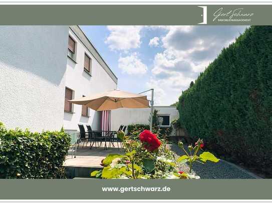 "Haus im Haus" mit eigenem Garten und zwei Terrassen im besten Villenviertel von Neu-Isenburg