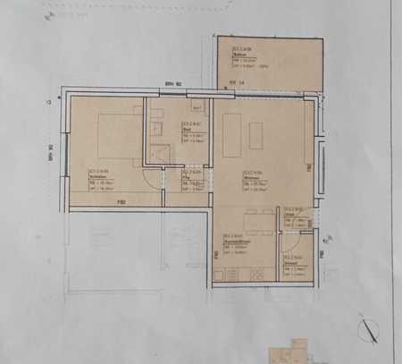 Neubau -Erstbezug 2-Zimmer Wohnung mit Balkon und Einbauküche in Kaiserslautern