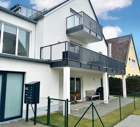 Modern & charmant: Neuwertige 2-Zi.-Wohnung mit großer Terrasse in Bestlage von Wolnzach