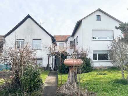 * Seit 1992 IMMO-ZAHN * IDEAL für HANDWERKER: 2 WOHNHÄUSER mit INNENHOF *GARTEN * SCHEUNE & GARAGE