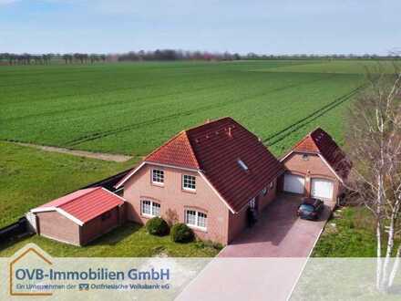 Geräumiges Einfamilienhaus Bunde-Ditzumerhammrich.