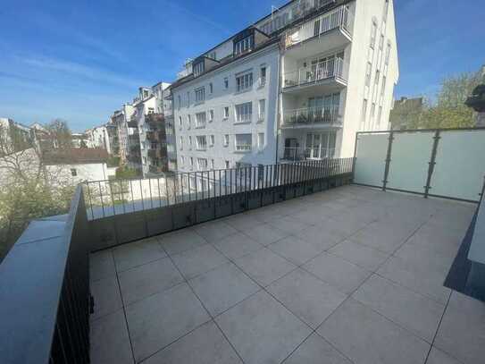 Luxuriöse Terrassenwohnung in Bestlage Bornheims