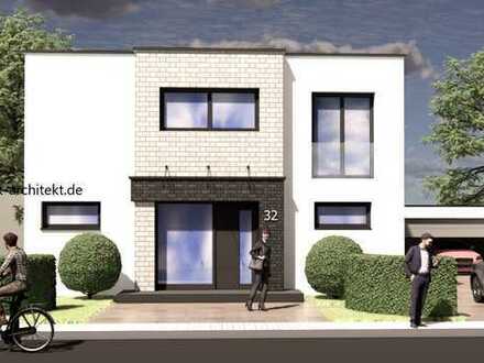 Durch besondere Finanzierungmöglichkeit zum Traumhaus - freist. Architektenvilla in Krefeld-Fischeln
