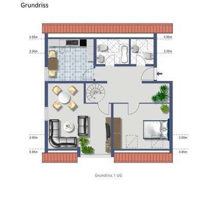 Stilvolle, renovierte 3,5-Zimmer-Maisonette-Wohnung in Dresden mit EBK