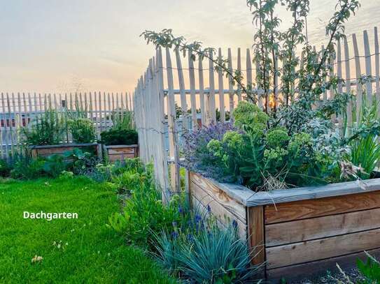 Erstbezug nach Sanierung mit Dachterrasse und -garten: Geräumige 6,5-Zimmer-Dachgeschosswohnung