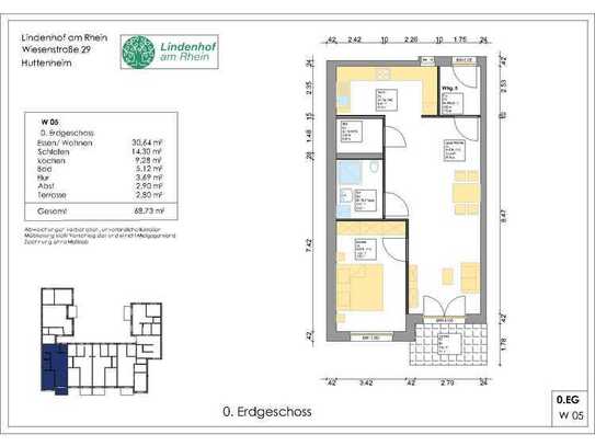 05 - 2 Zimmerwohnung in ruhiger Lage